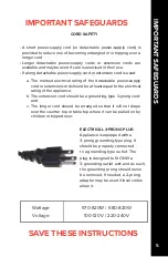 Preview for 5 page of Gourmia GK378 User Manual