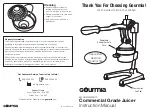 Gourmia GMJ9970 Instruction Manual preview