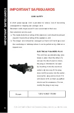 Preview for 6 page of Gourmia GTF7350 User Manual