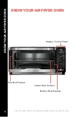 Preview for 8 page of Gourmia GTF7355 User Manual