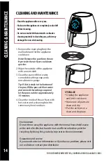 Preview for 14 page of Gourmia R-GAF-318 User Manual