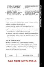 Preview for 5 page of Gourmia SmartPot GPC419 User Manual