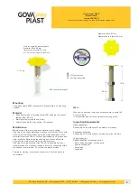 Govaplast Play Parasol Table User Manual preview