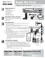 GoVideo DV1040 Quick Reference preview