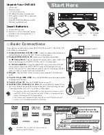 Preview for 1 page of GoVideo DV3140 Start Here