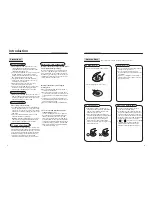 Preview for 4 page of GoVideo Sonic Blue DVP855 User Manual