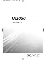 Предварительный просмотр 1 страницы GoVideo TA2050 User Manual