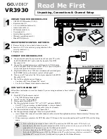 GoVideo VR3930 Quick Reference preview