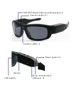 Preview for 3 page of GoVision HD Video Sunglasses Manual