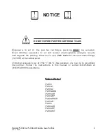 Preview for 3 page of Gow-Mac 75-800 Operating Manual