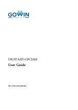 Preview for 1 page of GOWIN DK-START-GW2A18 User Manual