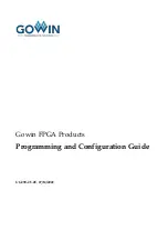 GOWIN GW2AR Series Programming And Configuration Manual предпросмотр