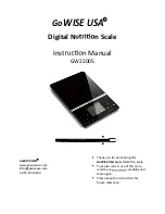 GoWISE USA GW22005 Instruction Manual предпросмотр