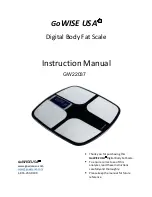 Предварительный просмотр 1 страницы GoWISE USA GW22037 Instruction Manual