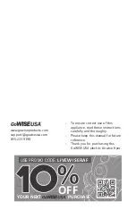 Preview for 20 page of GoWISE USA GW22611 Instruction Manual