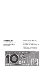 Preview for 20 page of GoWISE USA GW22822 Instruction Manual