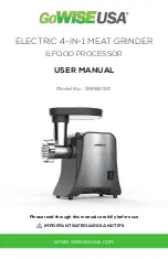 Предварительный просмотр 1 страницы GoWISE USA GW88010 User Manual