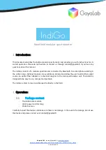 GoyaLab IndiGo Manual preview