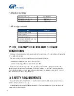 Preview for 6 page of GP Systems BioSmart PV-WTC-EM Installation Manual