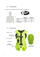 Preview for 4 page of GP Airbag Vest Instruction Manual