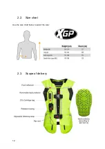 Preview for 12 page of GP Airbag Vest Instruction Manual