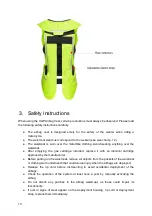 Preview for 13 page of GP Airbag Vest Instruction Manual