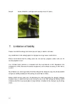 Preview for 17 page of GP Airbag Vest Instruction Manual