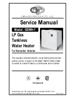 Предварительный просмотр 1 страницы GP GSWH-1 Service Manual