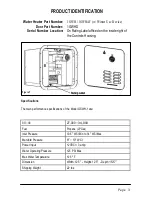 Предварительный просмотр 3 страницы GP GSWH-1 Service Manual