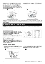 Preview for 12 page of GP K2 Pumps WPD07501K Owner'S Manual