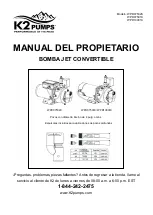 Preview for 21 page of GP K2 Pumps WPD07501K Owner'S Manual