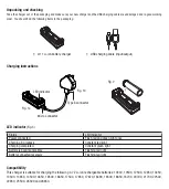 Предварительный просмотр 2 страницы GP L111 Instruction Manual