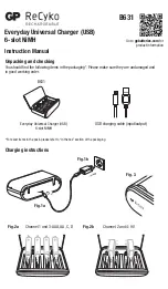 Предварительный просмотр 1 страницы GP ReCyko B631 Instruction Manual