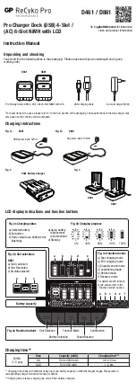 Предварительный просмотр 1 страницы GP ReCyko Pro D461 Instruction Manual