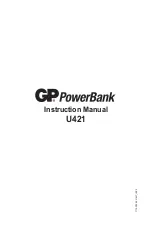 Preview for 1 page of GP ReCyko USB421 Instruction Manual