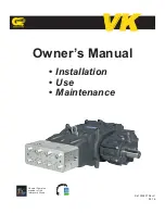 Предварительный просмотр 1 страницы GP VK12 Owner'S Manual