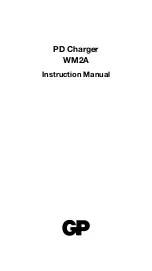 Предварительный просмотр 1 страницы GP WM2A Instruction Manual