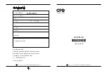 Предварительный просмотр 13 страницы GPD G1618-03 Manual