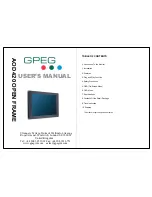 GPEG AOD 420 User Manual предпросмотр