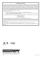 Preview for 8 page of GPI M-150S-EM Owner'S Manual