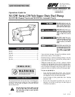 GPI M-3295 Series Operation Manual preview