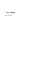 Gplus GP810 User Manual preview