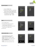 Preview for 9 page of GPO Display InteracTable User Manual