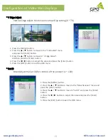 Предварительный просмотр 19 страницы GPO Display NEX Series User Manual