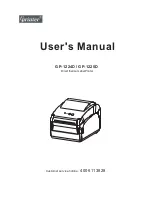 Предварительный просмотр 1 страницы GPRINTER GP-1225D User Manual