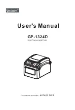 Предварительный просмотр 1 страницы GPRINTER GP-1324D User Manual