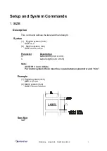 Предварительный просмотр 5 страницы GPRINTER GP-2120T Programming Manual