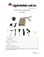 GPS Tracker PV2 User Manual предпросмотр