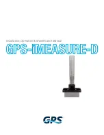 Preview for 1 page of GPS iMEASURE-D Installation, Operation & Maintenance Manual