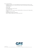 Preview for 4 page of GPS iMEASURE-D Installation, Operation & Maintenance Manual